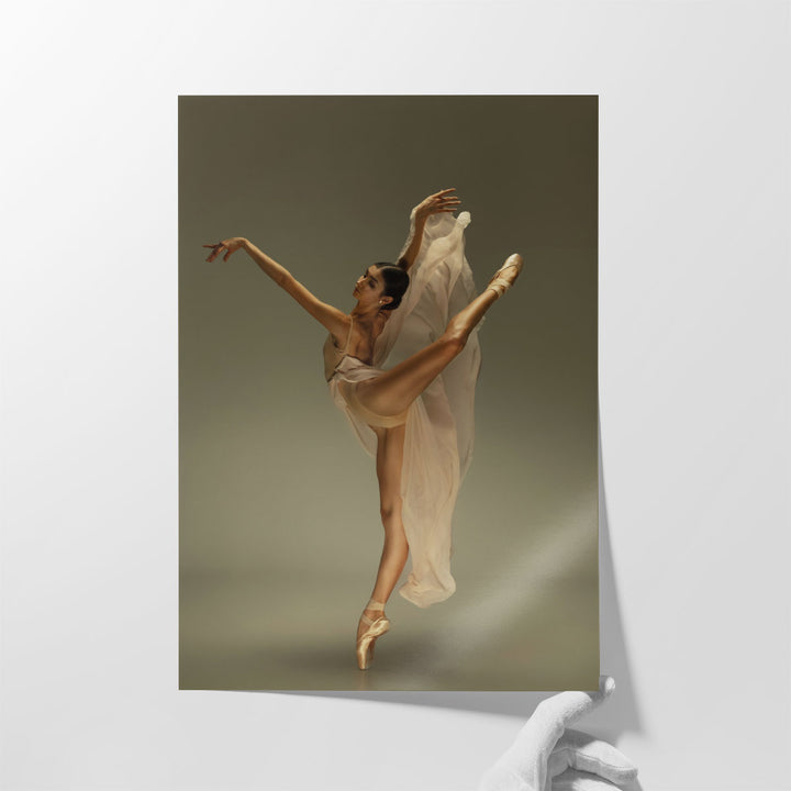 Whispers of Ballet 5 - Canvas Print Wall Art