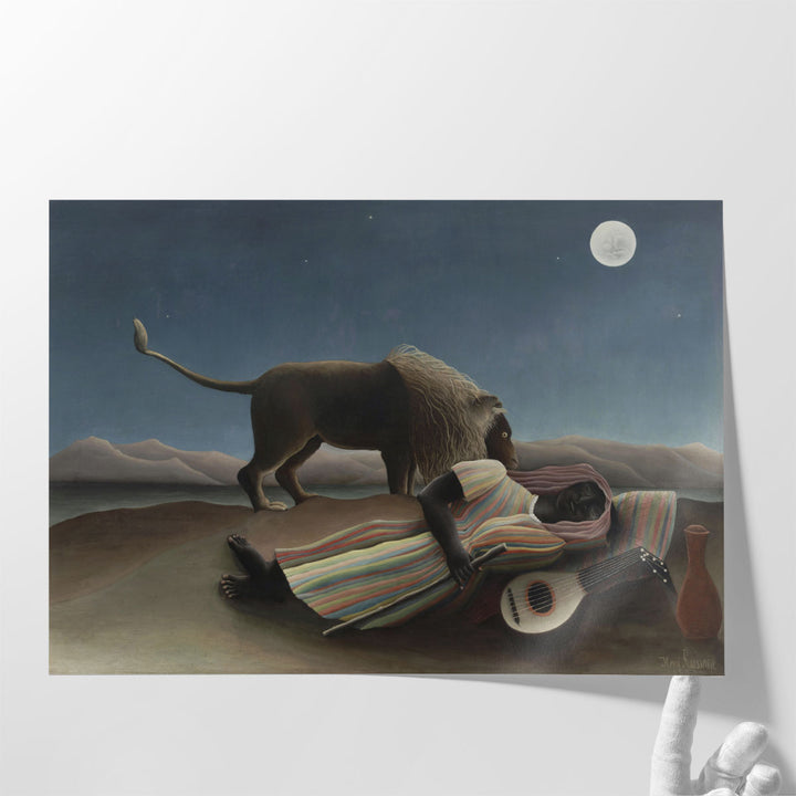 The Sleeping Gypsy, 1897 - Canvas Print Wall Art