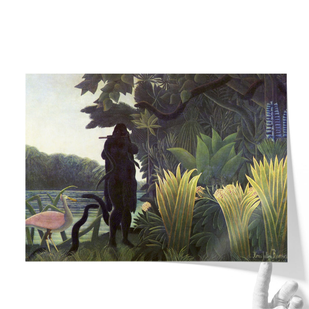 The Snake Charmer, 1907 - Canvas Print Wall Art