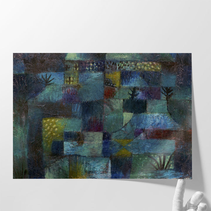 Terraced Garden, 1920 - Canvas Print Wall Art