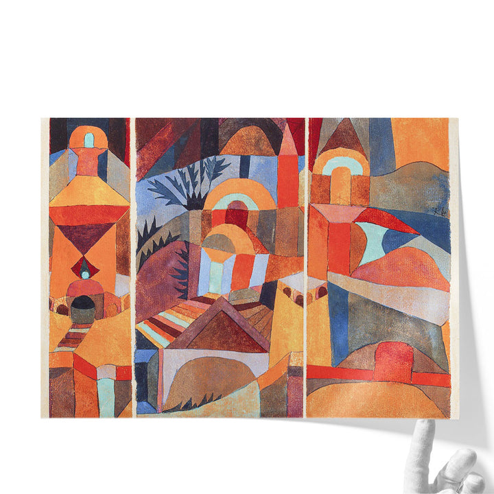 Temple Gardens, 1920 - Canvas Print Wall Art