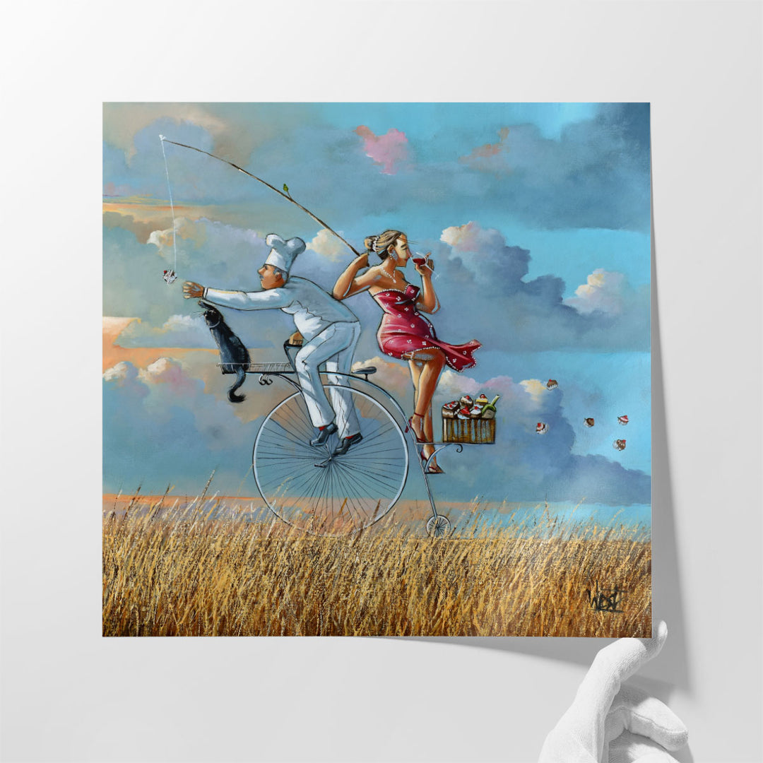 Hope On A Rope - Canvas Print Wall Art