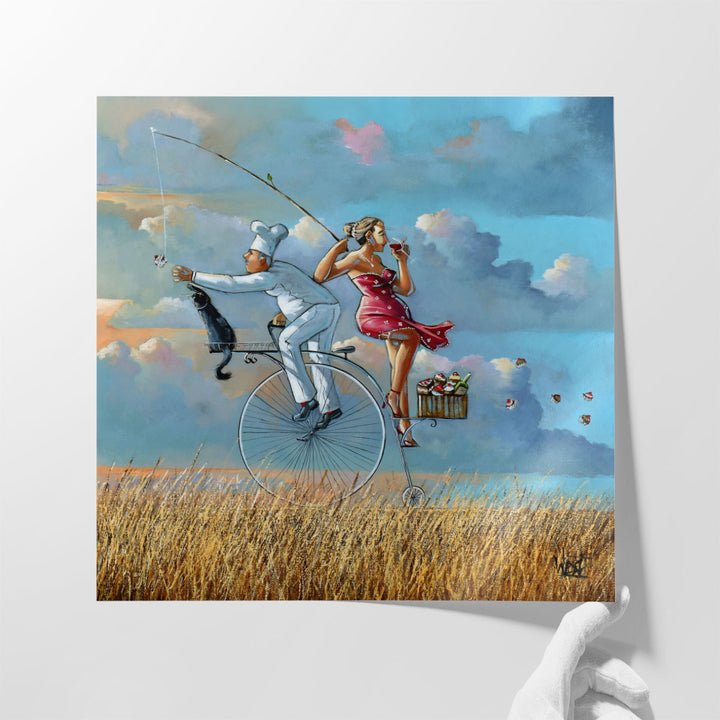 Hope On A Rope - Canvas Print Wall Art