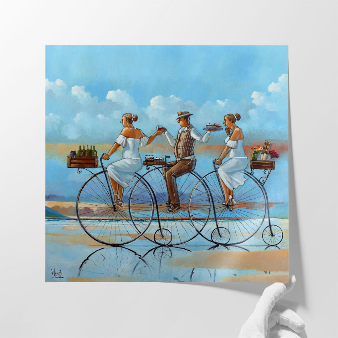 Joy Ride IV - Canvas Print Wall Art