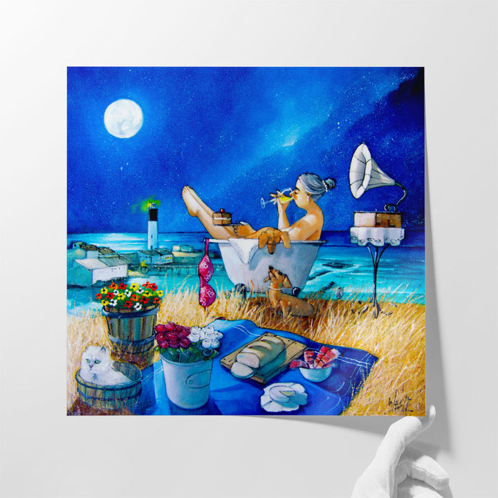 Just Perfect At Vlees Bay - Canvas Print Wall Art