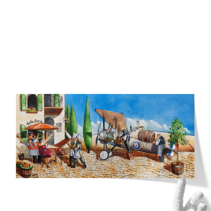 Aviation Chef - Canvas Print Wall Art