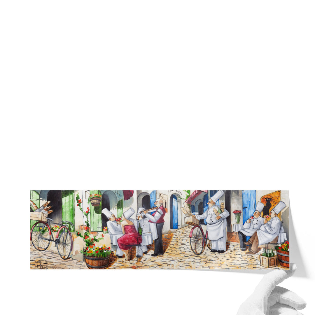 Chef's Day Off - Canvas Print Wall Art