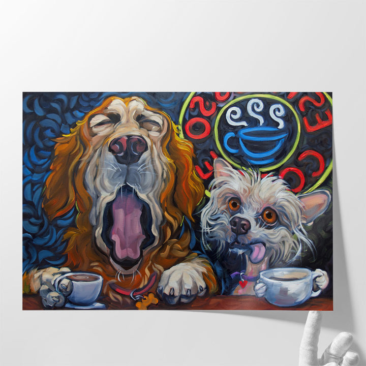 One Cup Shy - Canvas Print Wall Art