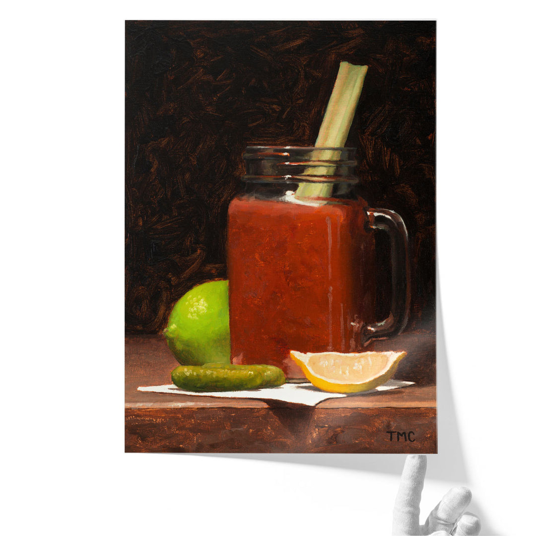 Still Life Canvas Prints for Kitchen textured fruit art