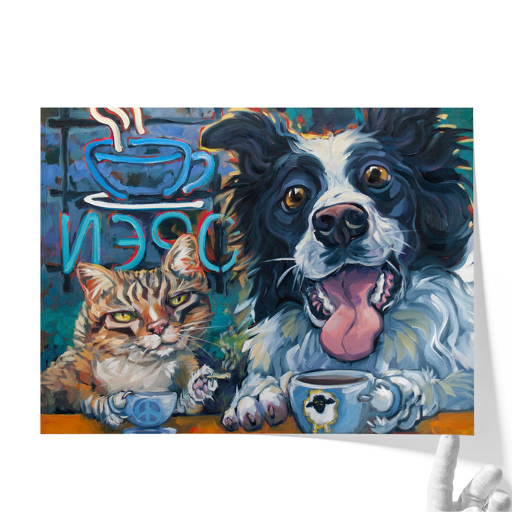 Dude Chill 2 - Canvas Print Wall Art