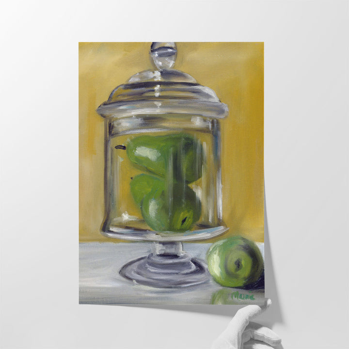 modern kitchen wall decor – elegant fruit display