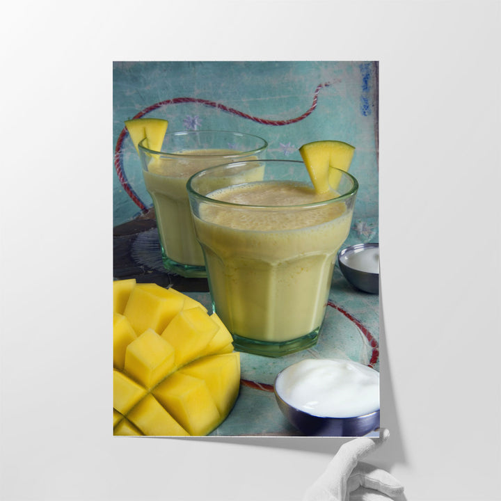 Big kitchen wall decor mango print