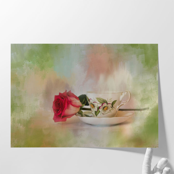 Christmas Rose - Canvas Print Wall Art