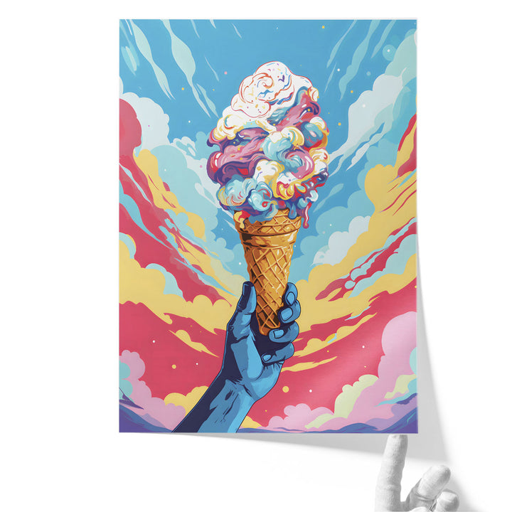 dining room artwork – vibrant sweet treat design