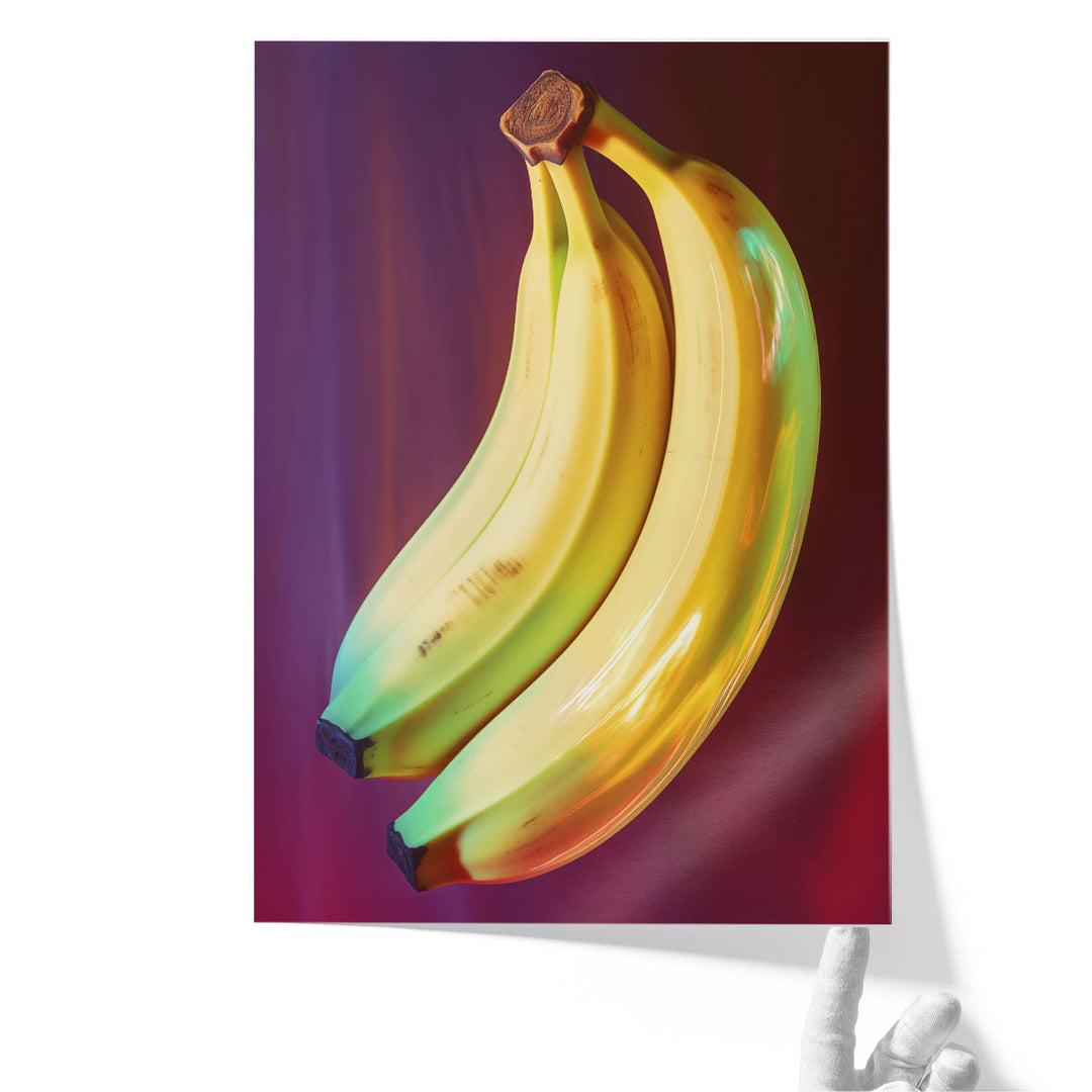 kitchen wall art – playful banana theme