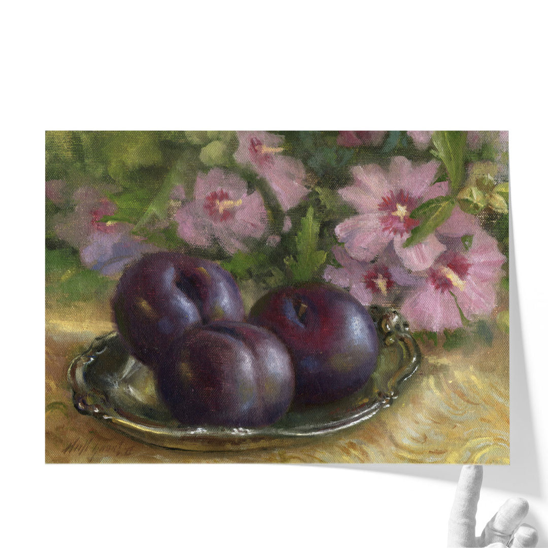 kitchen art – fresh fruit and floral theme