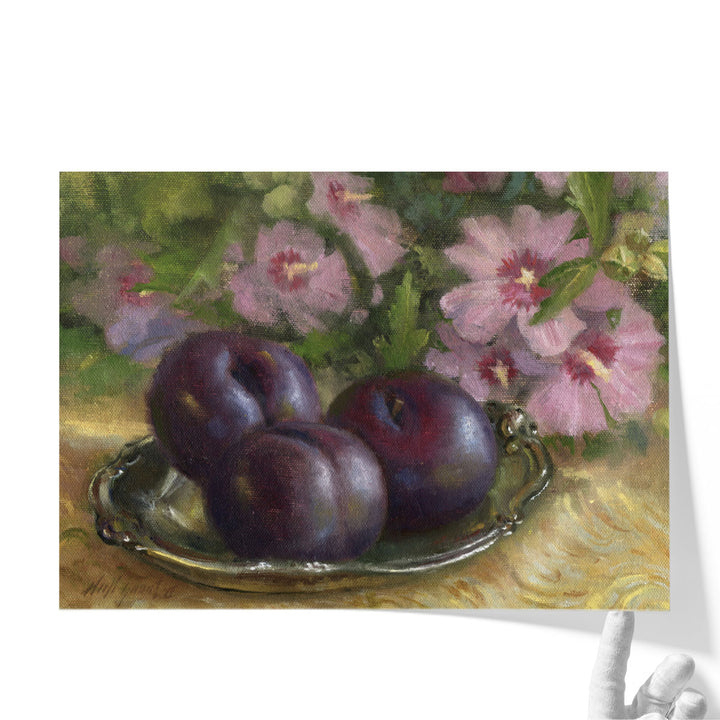 kitchen art – fresh fruit and floral theme