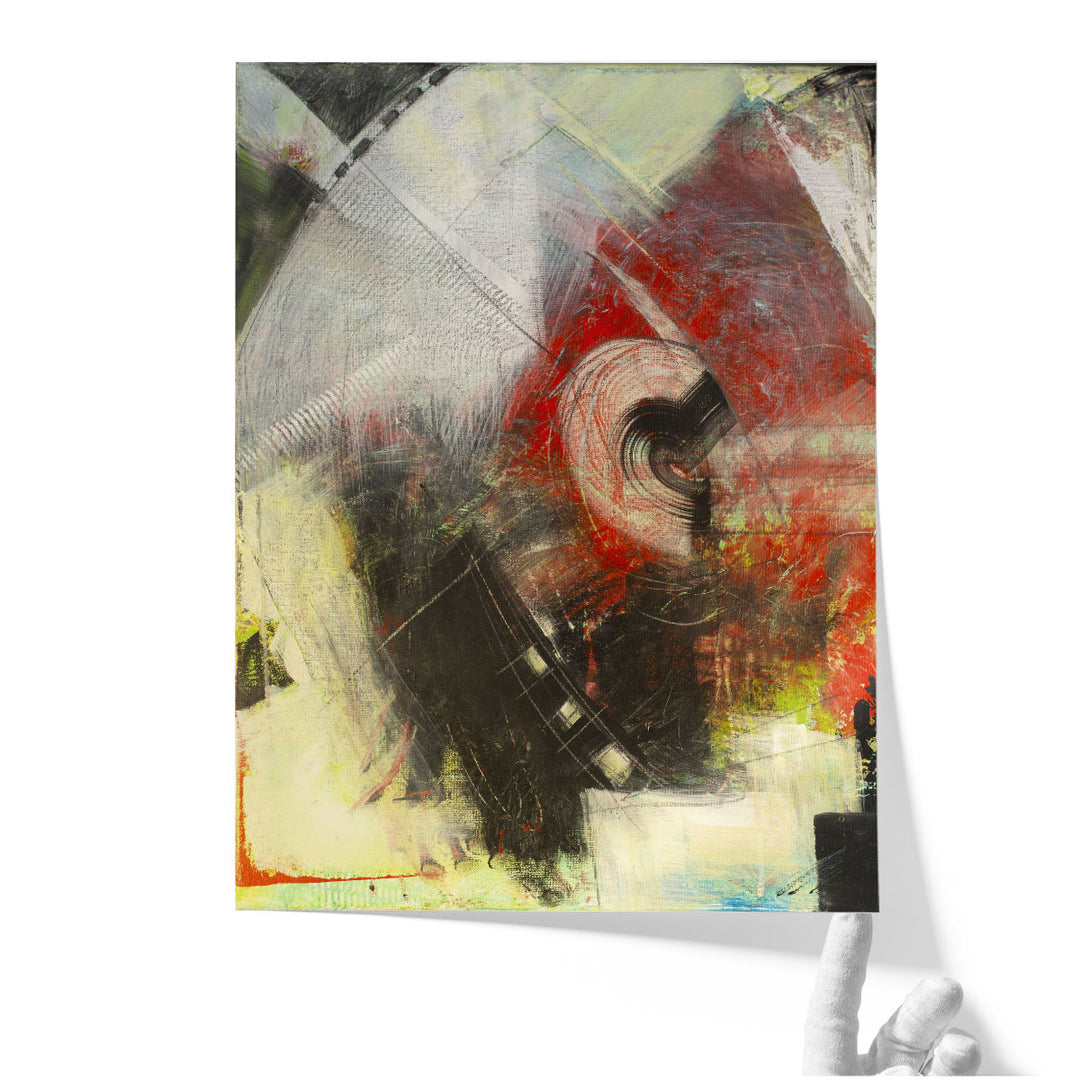 Kitchen Wall Art Decor dynamic abstract collage