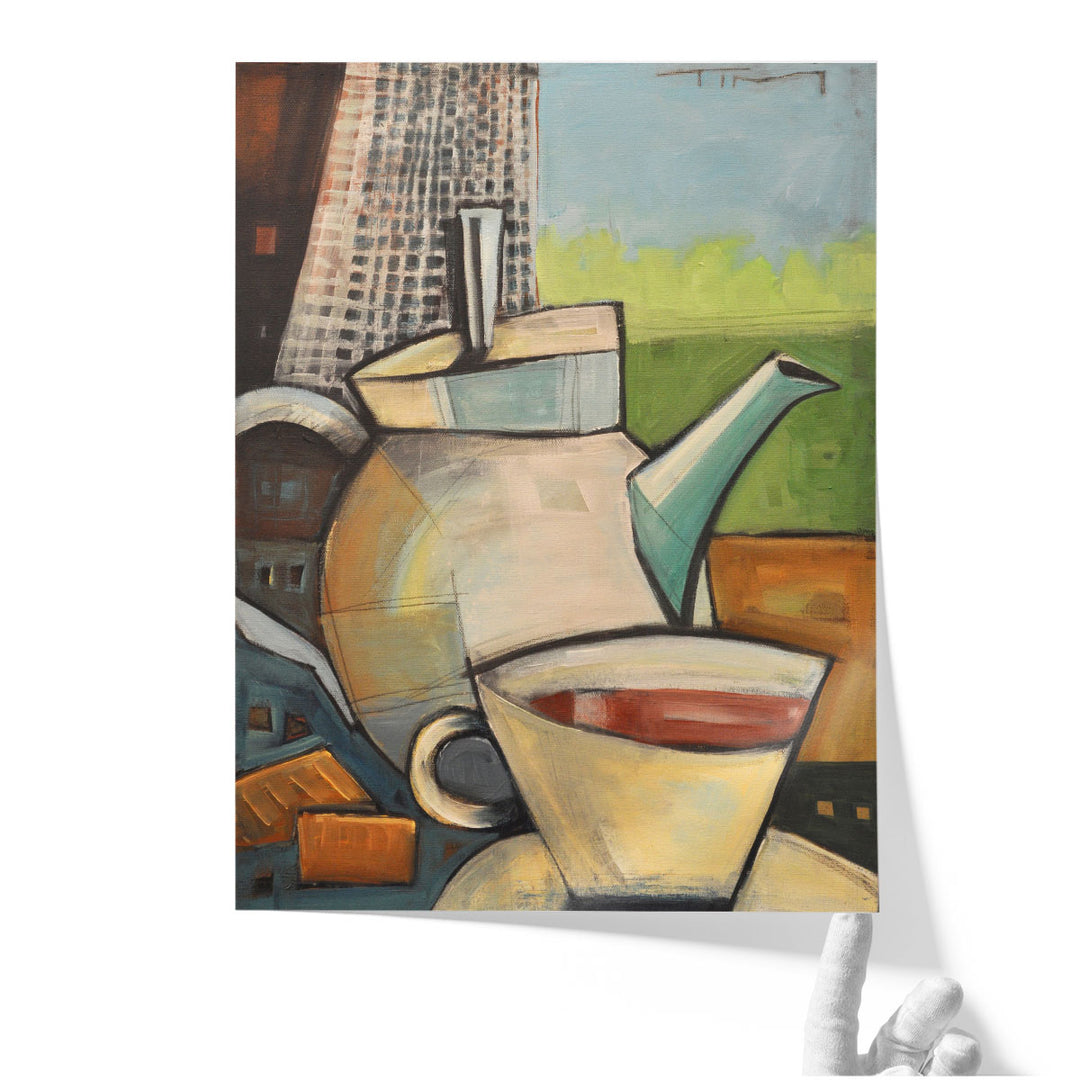 Tea Time - Canvas Print Wall Art