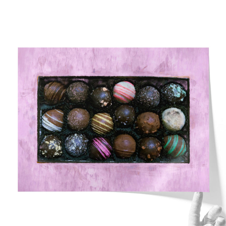 Large Modern Kitchen Wall Decor – oversized dessert canvas