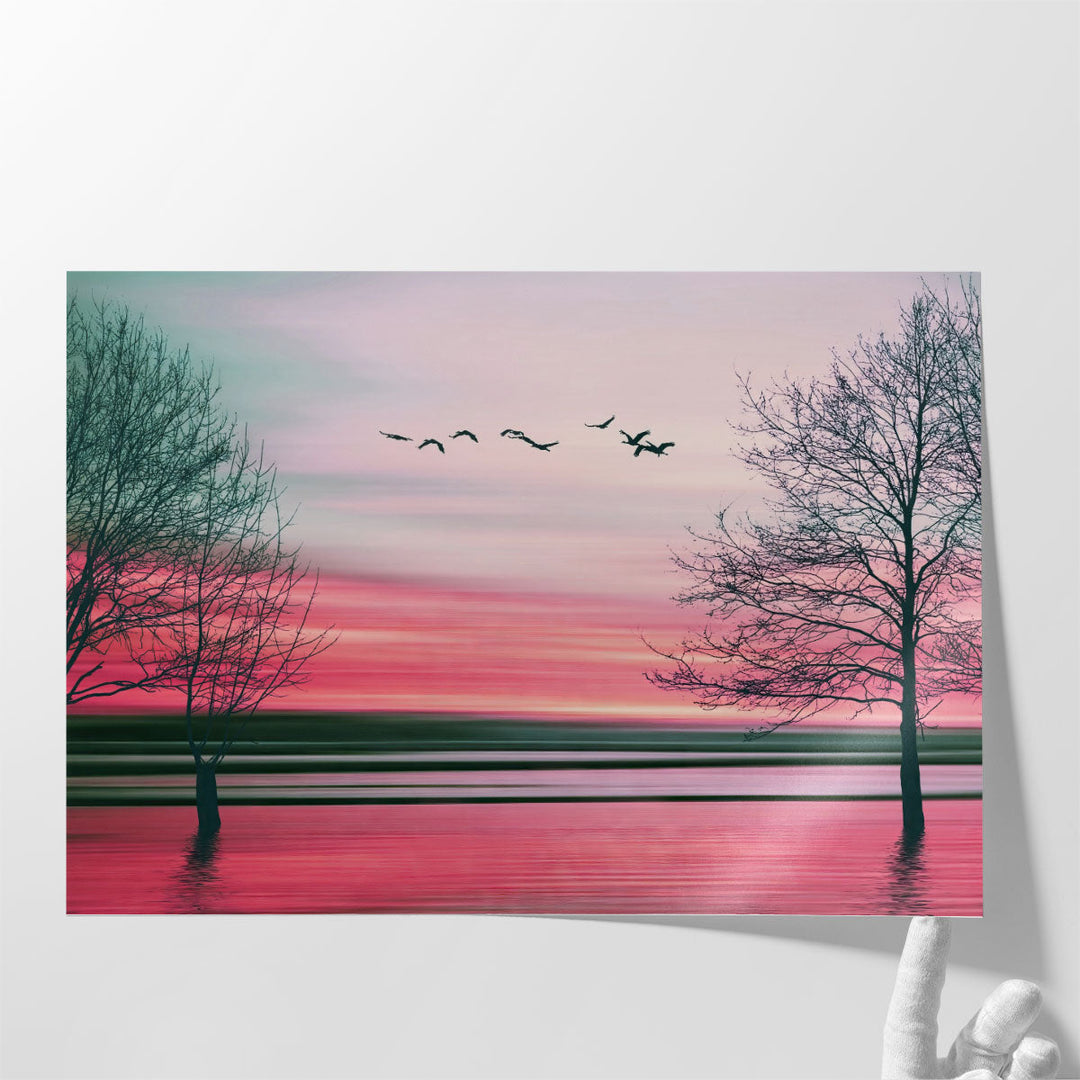 A Lazy Evening - Canvas Print Wall Art