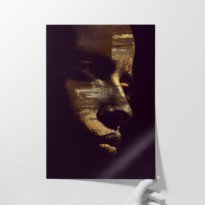 Gold Vision - Canvas Print Wall Art
