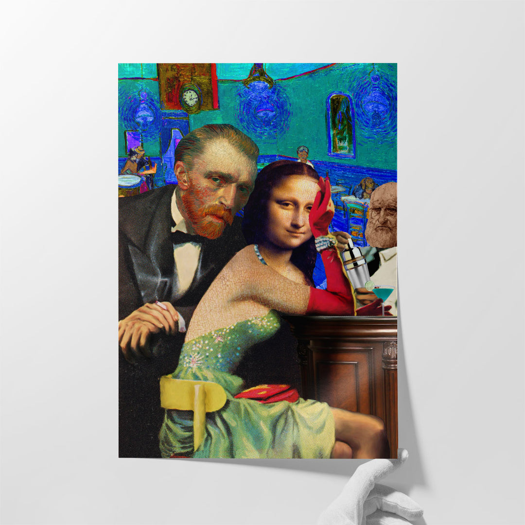 Blue Monday - Canvas Print Wall Art