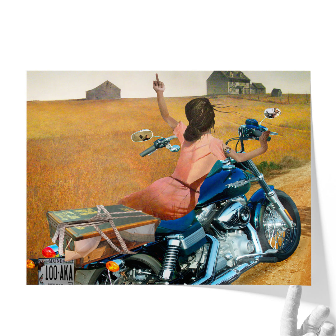 Leaving - Canvas Print Wall Art