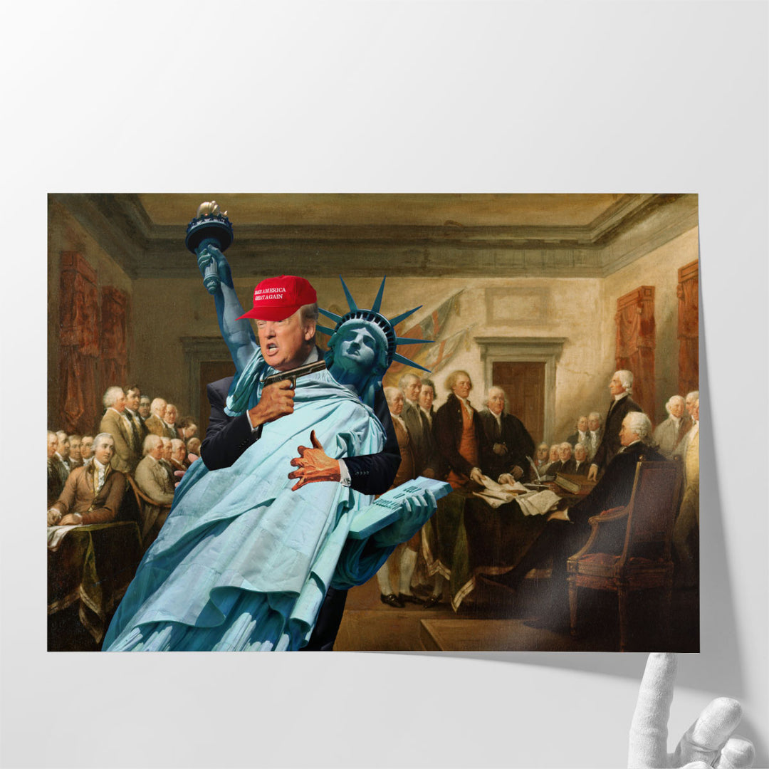 Nobody Move - Canvas Print Wall Art