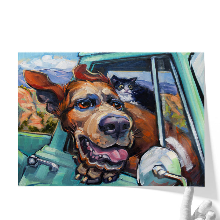 Love Travels - Canvas Print Wall Art
