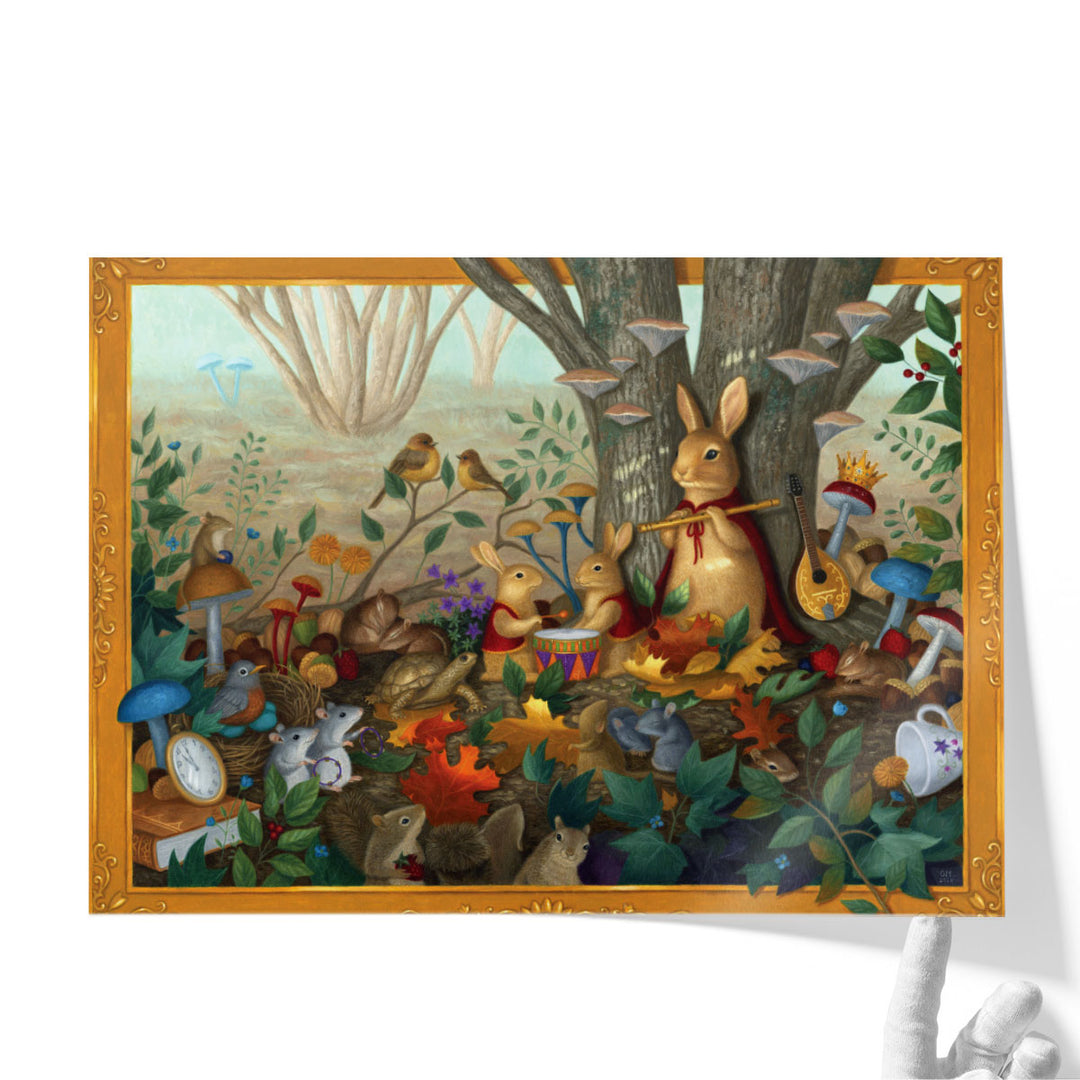 Her Majesty In The Afternoon- Canvas Print Wall Art