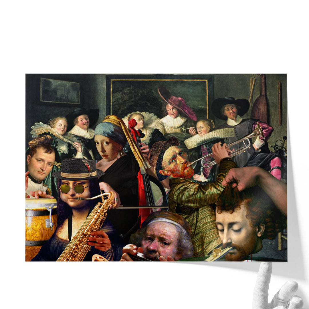 Dinner Music - Canvas Print Wall Art