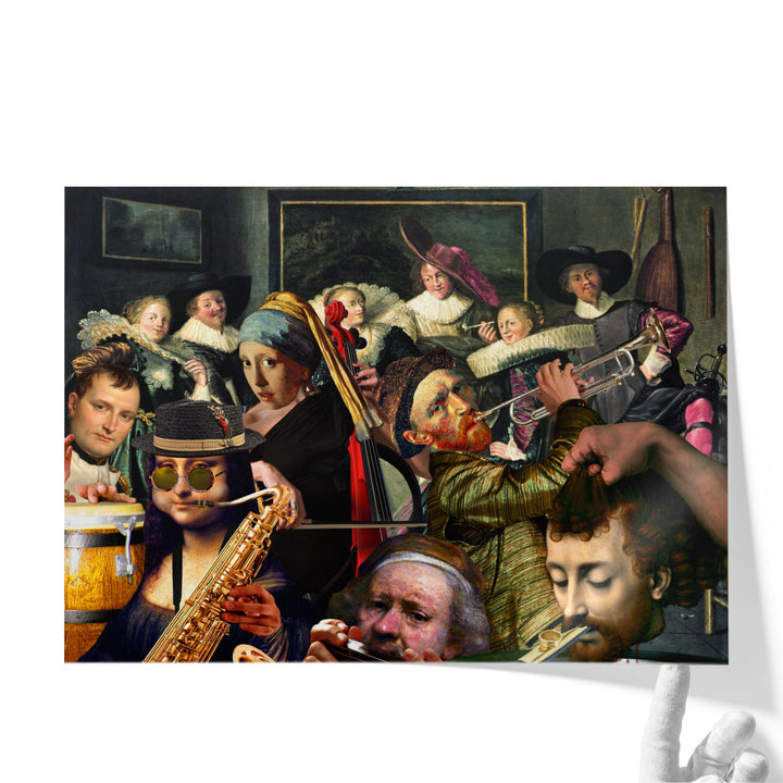 Dinner Music - Canvas Print Wall Art