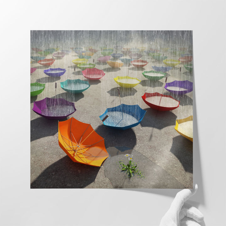 Downpour - Canvas Print Wall Art