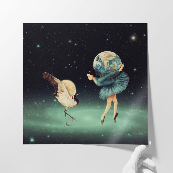 Life is Just a Dance - Canvas Print Wall Art