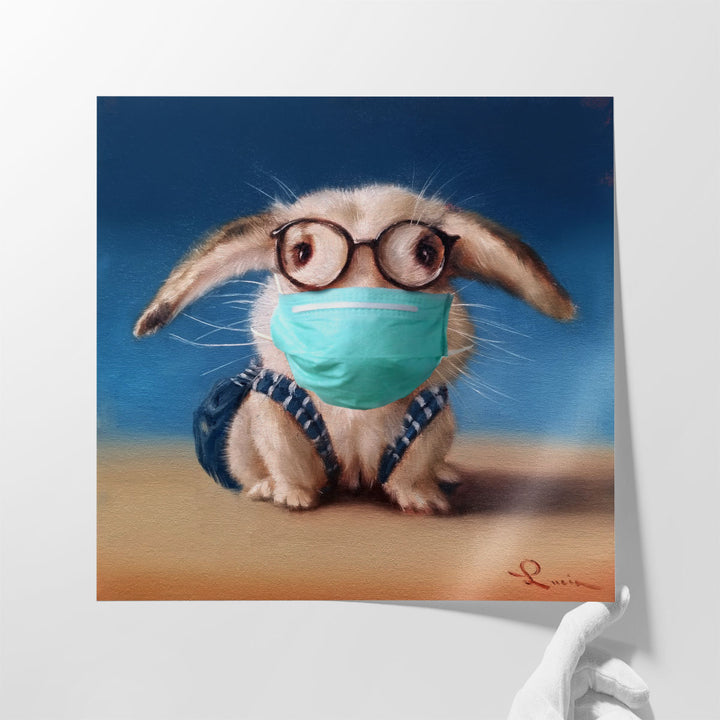 Back To School - Mask - Canvas Print Wall Art