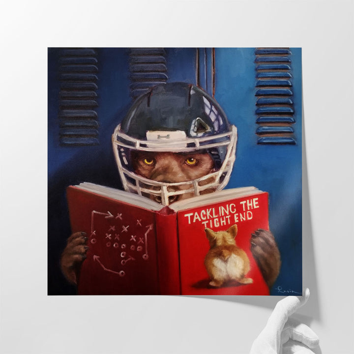 Game Plan No. 2 - Canvas Print Wall Art