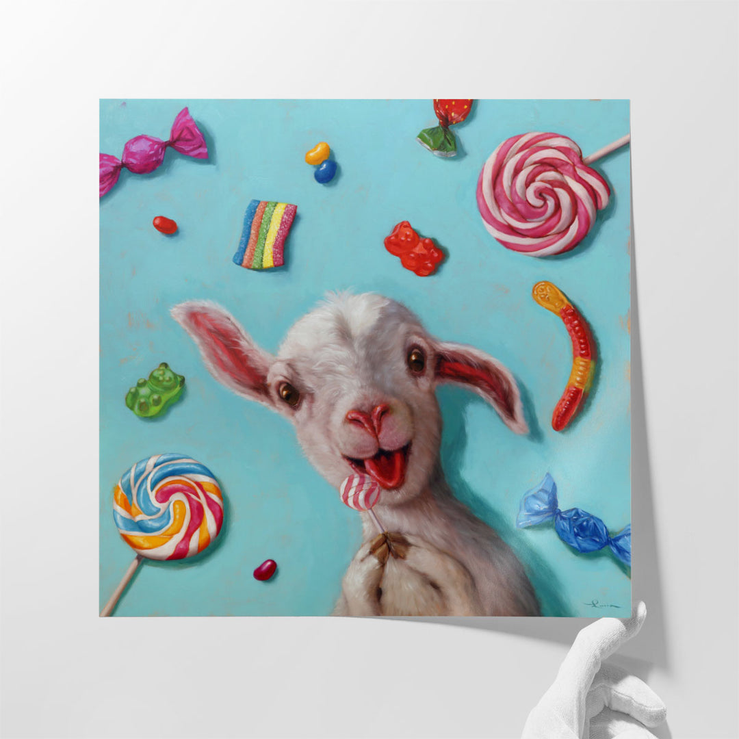 Kid in The Candy Store - Canvas Print Wall Art