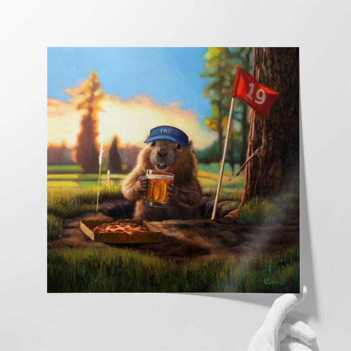 19th Hole - Canvas Print Wall Art