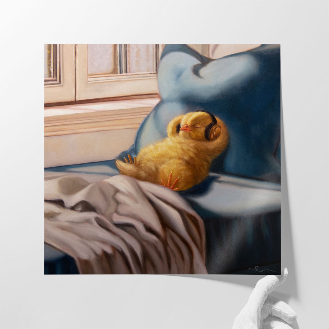 Cozy Beats - Canvas Print Wall Art