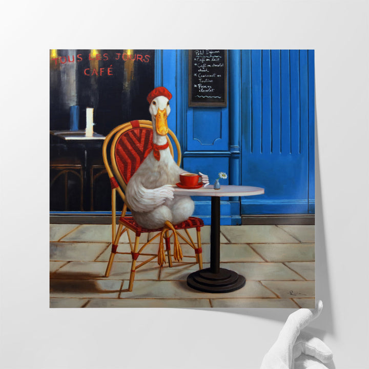 French Press - Canvas Print Wall Art