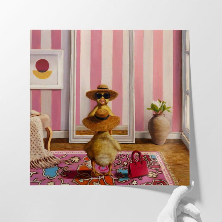Hello Gorgeous - Canvas Print Wall Art