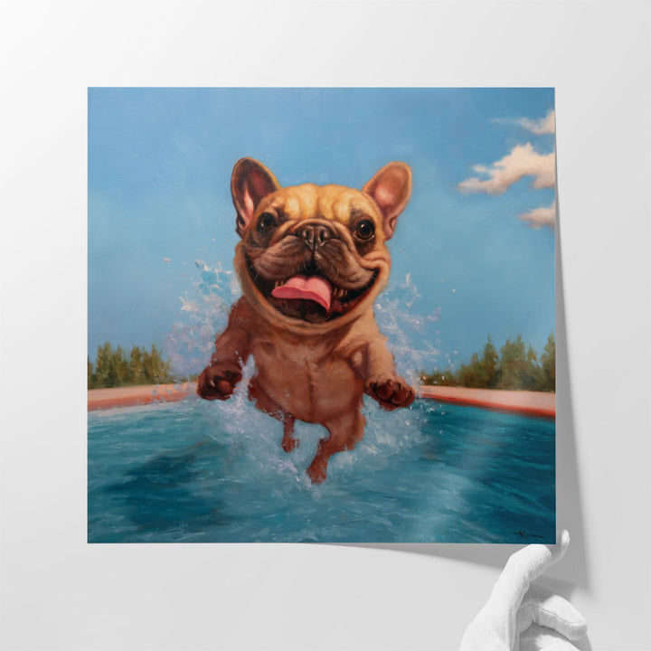 Summer Splash - Canvas Print Wall Art