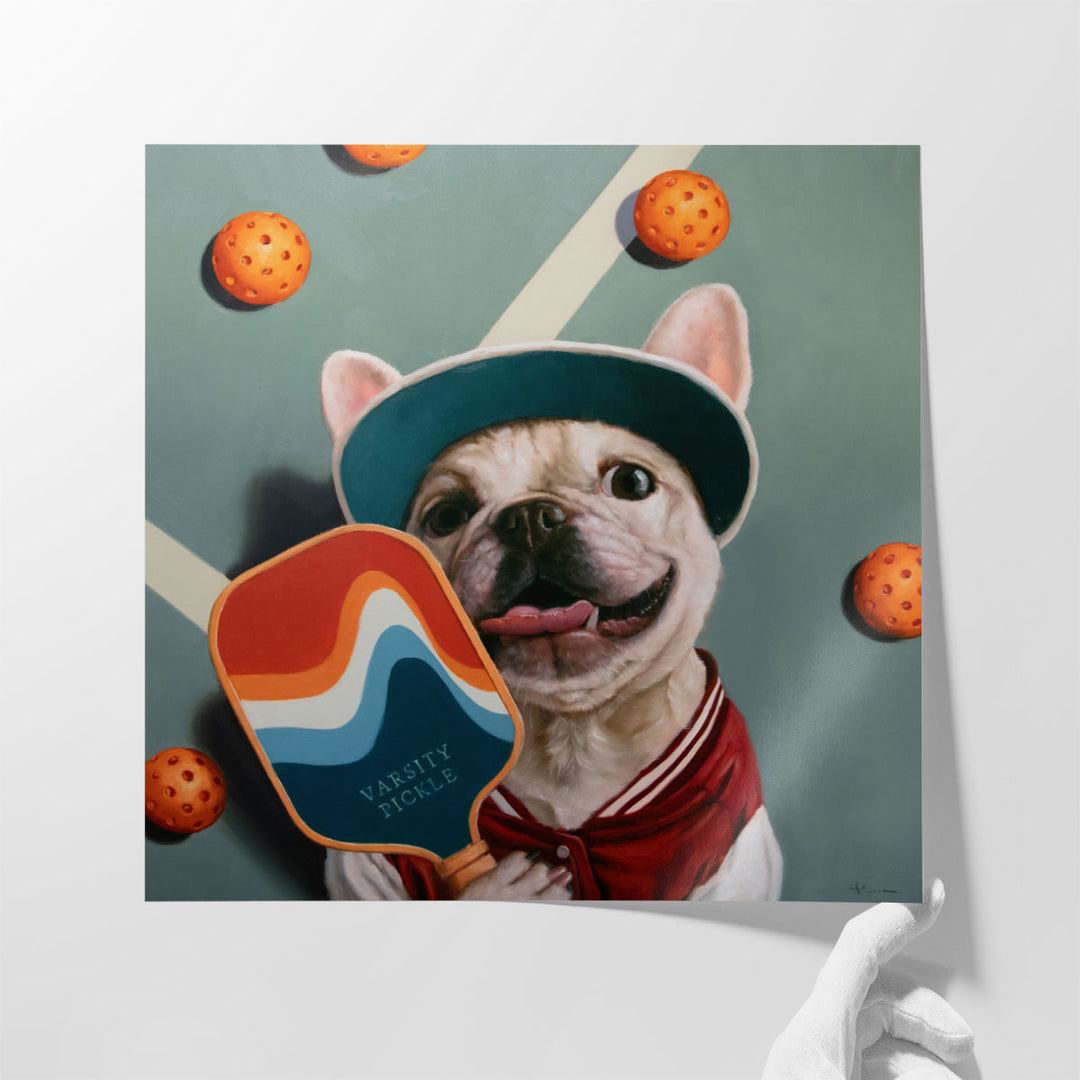 Varsity Pickle - Canvas Print Wall Art