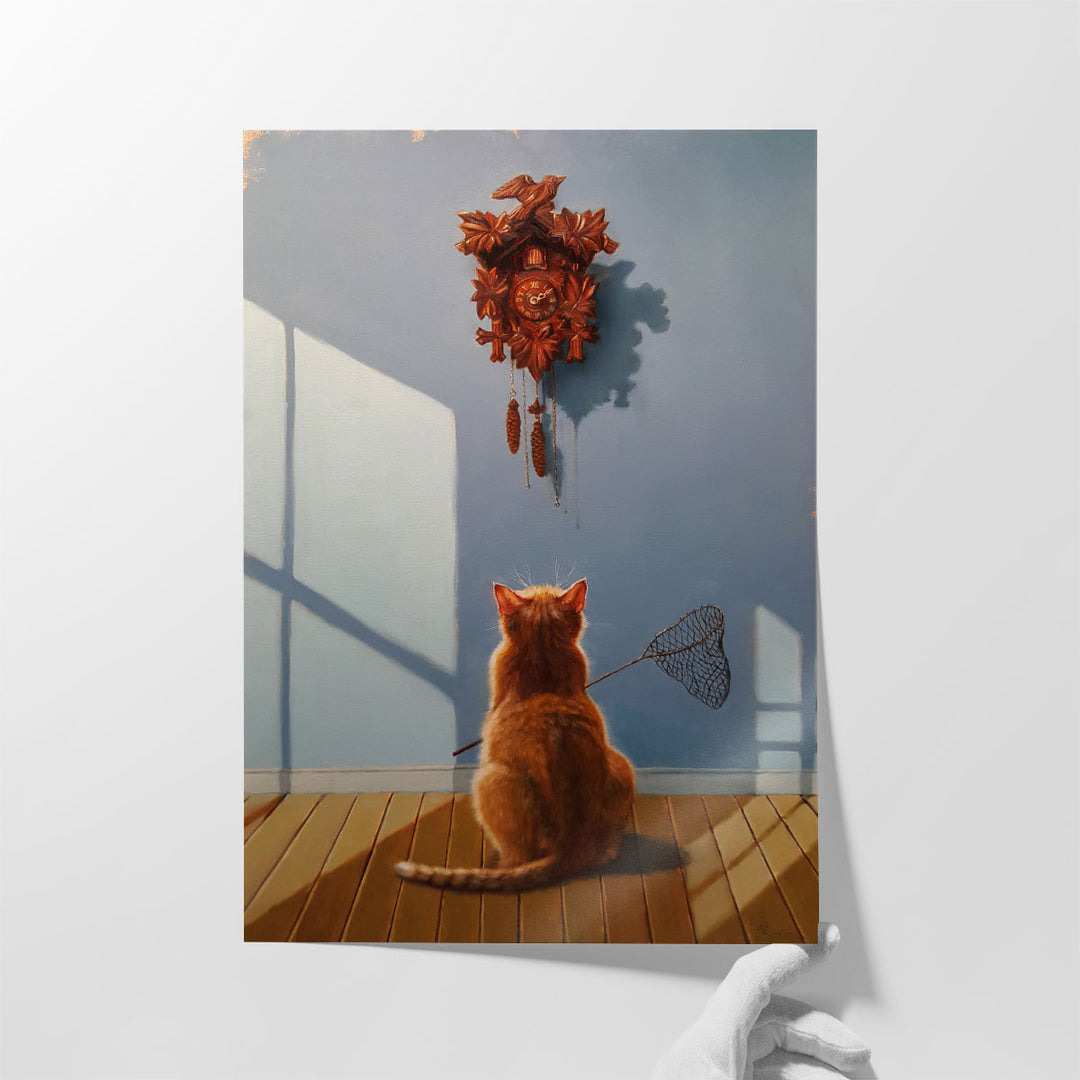 A Timely Lunch - Canvas Print Wall Art