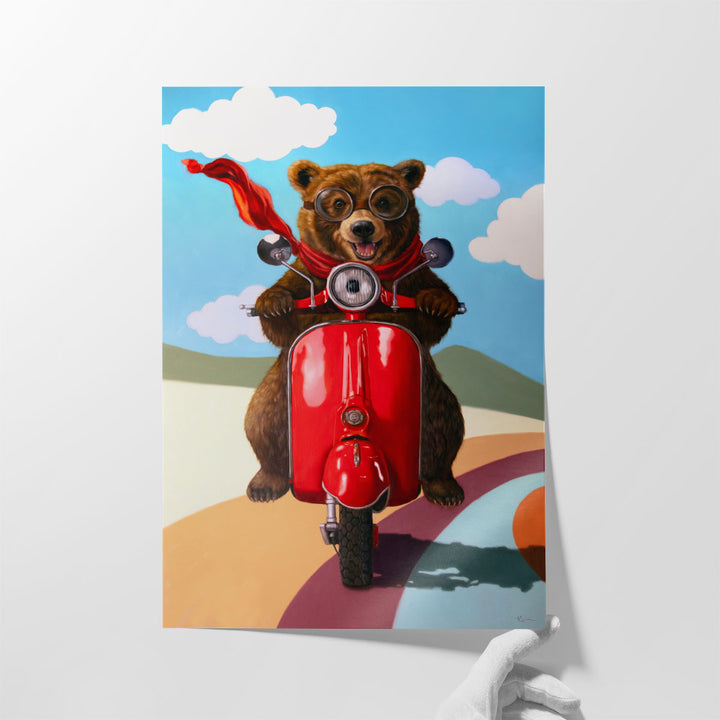 Happy Trails - Canvas Print Wall Art