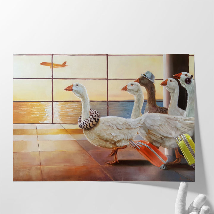First Class Migration - Canvas Print Wall Art