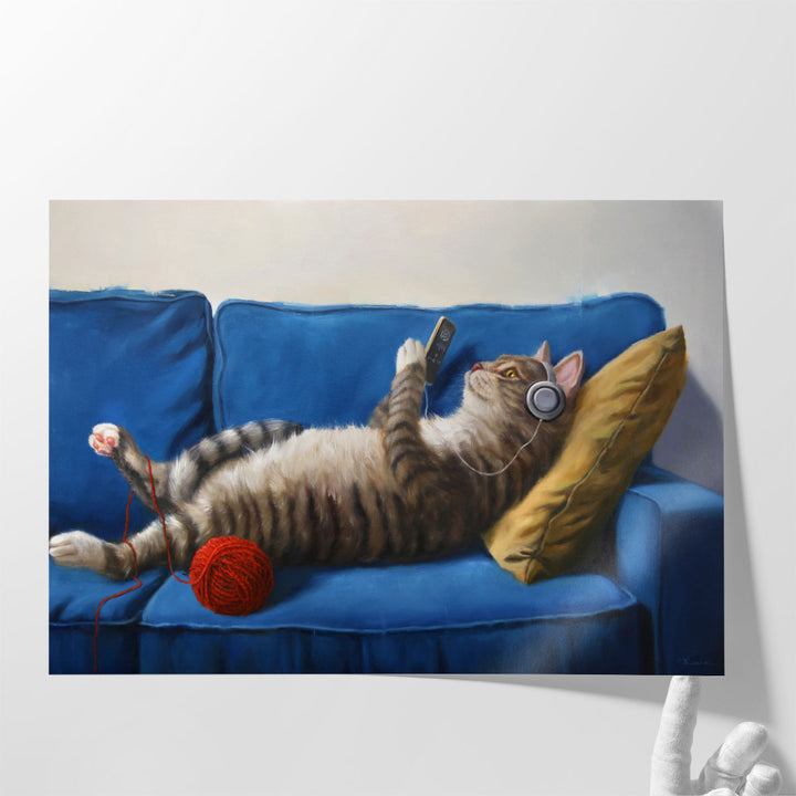 Lazy Sunday - Canvas Print Wall Art