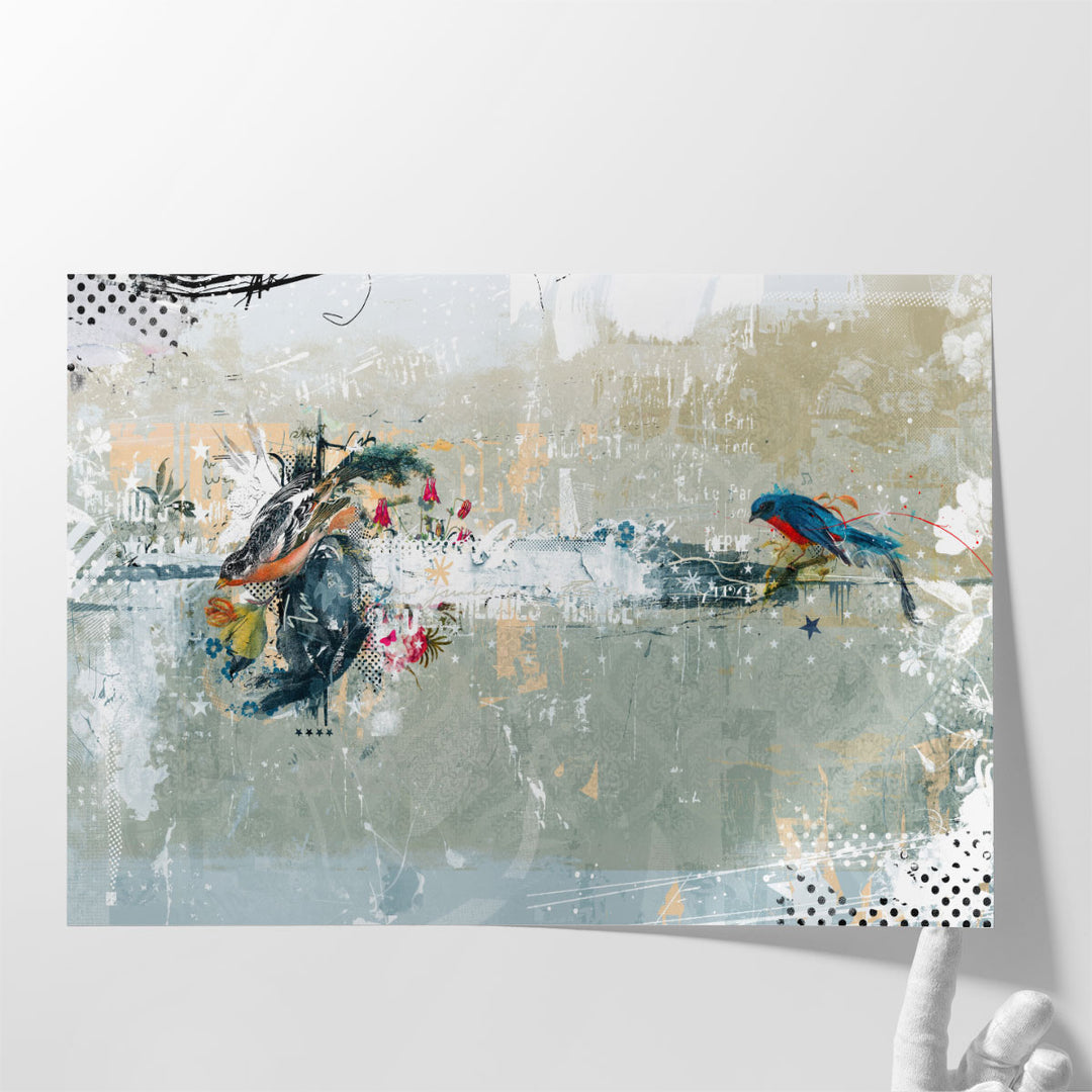 Birdalicious - Canvas Print Wall Art
