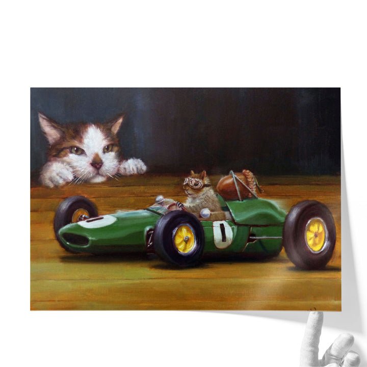 Car Nuts - Canvas Print Wall Art